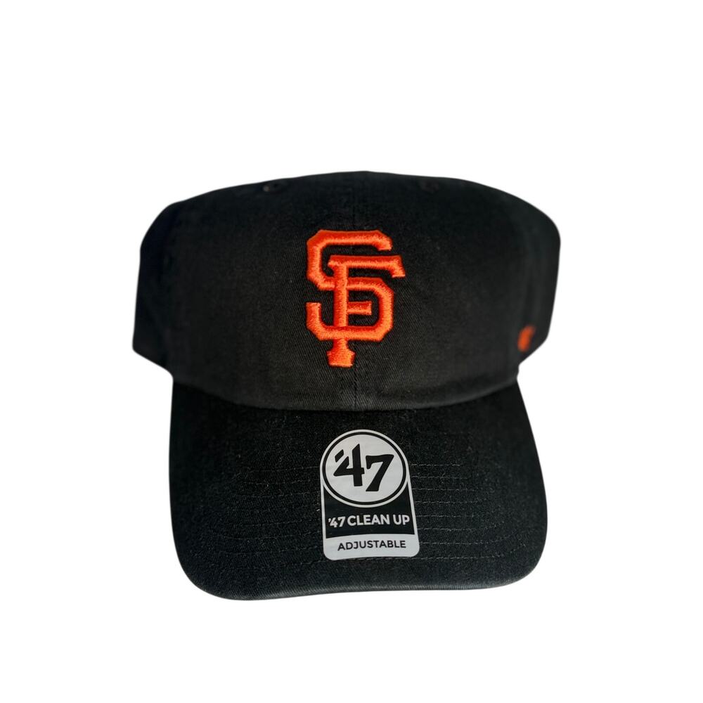 '47 San Francisco Giants Clean Up Adjustable Dad Hat – Black – NWOT